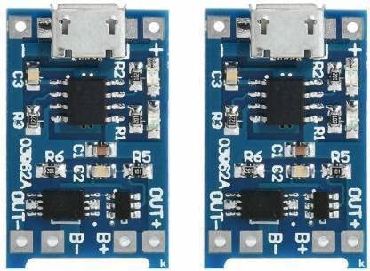 Robocraze TP4056 Charger Module Micro USB 5V 1A 18650 Lithium Battery Charging Converter with Overcharge Discharge Over-Current Protection Charging Board (Pack of 2) (B09JGMSTKH) Amazon Price History, Amazon Price Tracker