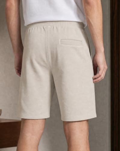 Image of Nobero V2 Shorts for Men | Zip Pocket Shorts | Regular Fit | Elasticated Waist | Soft & Breathable Fabric | Casual Everyday Wear