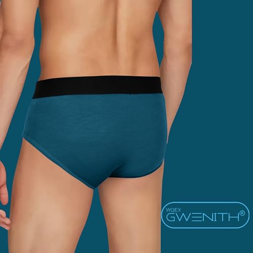 Image of Premium Underwear for Men Briefs Innerwear with 6 Months Stitching Warranty Supportive Contour Pouch Functional Horizontal Fly & Anti Bacterial (Pack of 1)