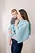 Lightweight Baby Blankets for Girls Boys-Mebien Receiving Stroller Crib Nursery Bedding Blanket Quilt Swaddle -Infant Toddler Newborn Kids Unisex -Baby Shower Registry Gifts (Plain Turquoise Grey)