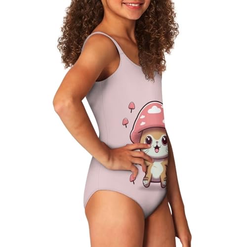 Image of YEXIATODO Kids One Piece Swimsuit for Teen Girls Womens Bathing Suit High Waist Bikini Set Girls Swimsuit for 7-18 Years Old