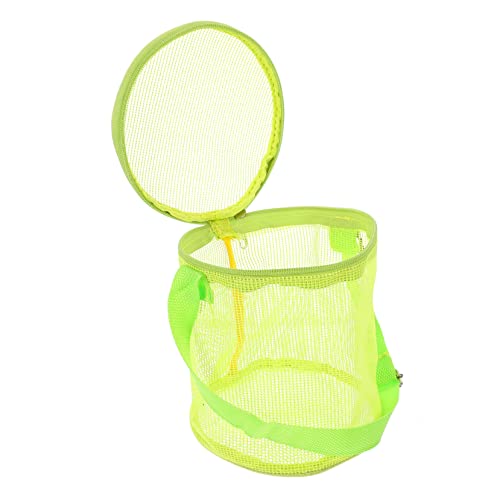 ifundom Bolsa de Almacenamiento de Playa Tienda de Playa Juguetes de Arena Bolsa Infantil Bolsa Plegable Cubo de Juguete de Playa Bolsa de Playa para de polivinilo Green