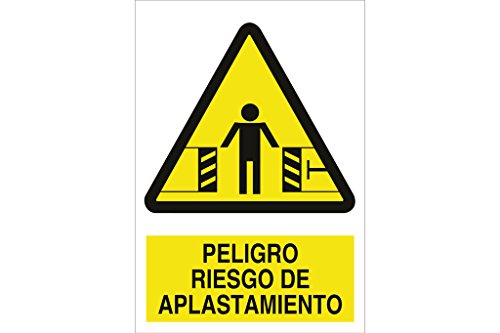 Plimpo Señal Poliestireno 210 X 148 Mm Riesgo De Aplastamiento En Oferta Cofan A68Pl210148 Señal Poliestireno, 210 X 148 Mm