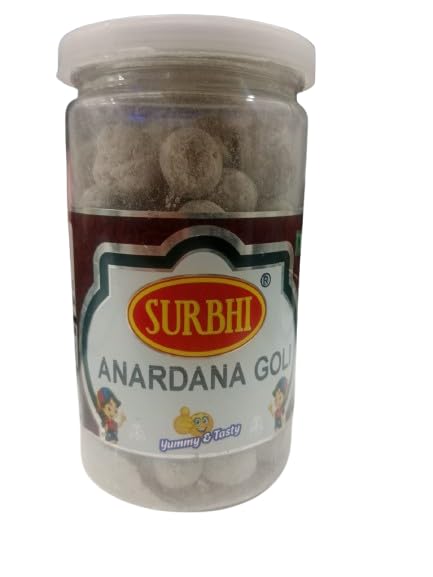 Surbhi Yummy Delicious Very Tasy Anardana Churan Goli hajmola 300gm pachak goli digestive goli Rajasthani churan mini can pack 100gm*3 (pack of 3)
