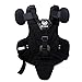 PHINIX Catcher Chest Protector and Leg Guards Recommended for Ages 6-9 (Black)