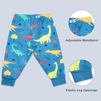 MOEMOE BABY 2 stuks potjes-trainingsbroek, luierbroek, luierrok, leerluier, trainingsbroek voor baby's en kinderen, blauw geel, XL/7-9 jaar