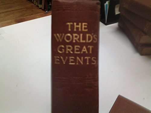 The World's Great Events Volume X B007AWELRE Book Cover