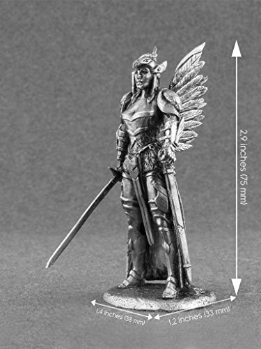 Ronin Miniatures - Queen Of Crows - Tin Metal Collection Toy - Size 1/32 Scale - 54Mm Action Figures - Home Collectible Figurines #TOP6