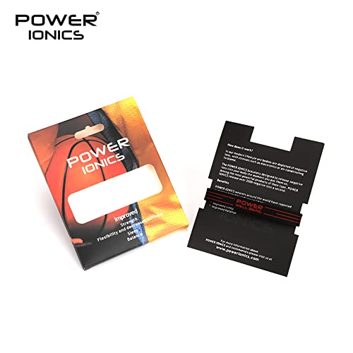 Power Ionics Balance Bracelets For Men/Women Silicone Bracelets Protection Bracelet Black/Red Bracelet, 9.45 Inches, 5 Holes To Adjust, Fits 6-9 Inches Wrist Size #TOP2