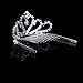 TOOGOO(R) Flower Rhinestone Bridal Tiara Crown w/Comb Pin for Wedding/Engagement/Prom