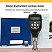 VTSYIQI Digital Shore OOO Durometer for Foam Rubber Silicone Sponge- and Cellular Rubber with Indenter R6.35Spherical Radius Measurement Range 10~90HOOO Resolution 0.1H