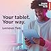 Lenovo Android Tab Tablet | 10,1 Zoll Full HD Display | MediaTek Helio G85 | 64 GB | Wi-Fi 6 | 4 GB RAM | Luna Grey + transparente Hülle
