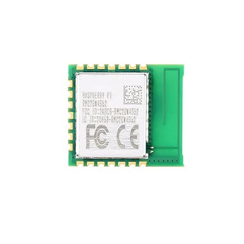 公式 Raspbery Pi 無線モジュール 2、1 × 1 シングルバンド 2.4GHz Wi-Fi 4 (802.11n) および BLE 5.2 をサポート、オンボード 2.4GHz アンテナ、キャスタレーション エッジ パッド デザイン (RPi