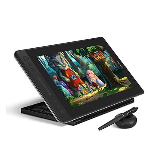 
                            HUION KAMVAS Pro 13 GT-133 Graphics Drawing Monitor with Full Lamination Screen Battery-Free Stylus 8192 Pen Pressure - 13.3 in Pen Tablet Display with Stand for Chromebook, Windows and Mac
                        