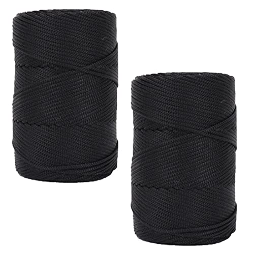 2 Pack Of 230G/Lot Super Soft Cord Polyester Yarn Knitting Macrame Crocheting Summer Hat Yarn For Diy Hand Knitted Hat Shoes Crochet Basket Yarn #TOP24