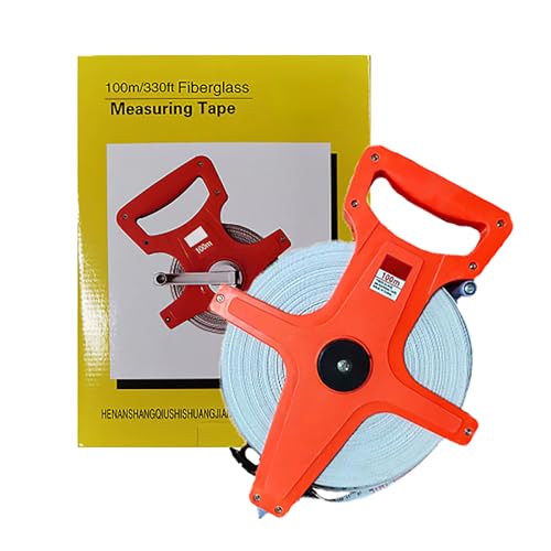 XIANTIAN Fibreglass Surveyors ，Open Reel Tape Measure (100M /330 FT)