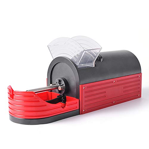 Aon-MX Electric Cigarette Injector Machine Cigarette Tobacco Rolling Automatic Roll Maker Mini Machine (Red)