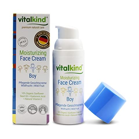 Crema facial hidratante para niños de vitalkind Cover