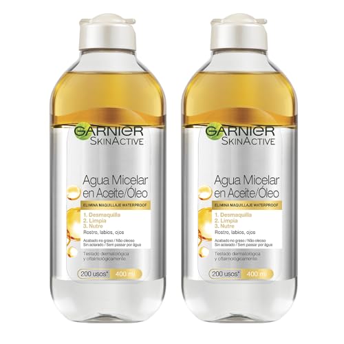 2 x Garnier Agua micelar en aceite TODO EN 1