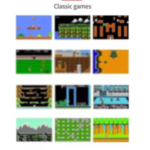 Image of TOYTONIC Retro Handheld Gaming Console, 400 Classic Built-in Games, 3.0-Inch Screen, Rechargeable Battery, Portable Video Game Player with TV Output (Red)
