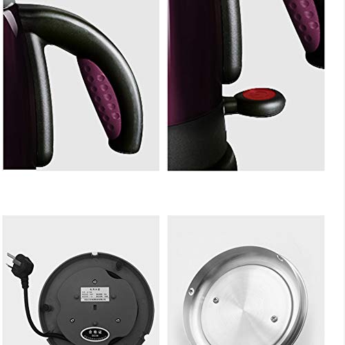 Hervidor eléctrico acero inoxidable 0.8L estilo split miniatura 3