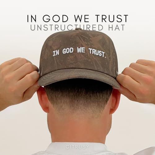 Image of Vintage Low Profile Unstructured Hat | Cotton Flat Bill Snapback Rope Hat | Men & Women's Hiking Fishing Running Golfing Hat
