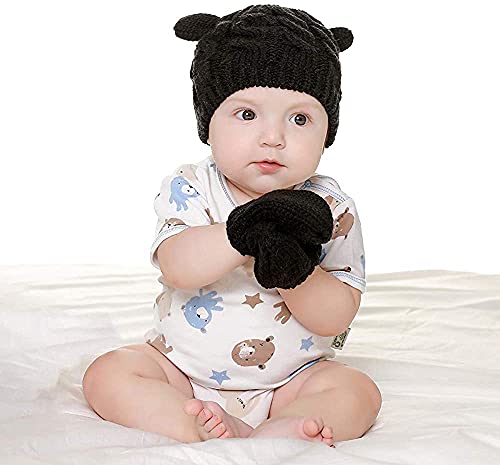 DRESHOW Unisex Baby Mütze Süßer Bär Kleinkind Earflap Beanie Warm für Herbst Wintermütze - Image 6
