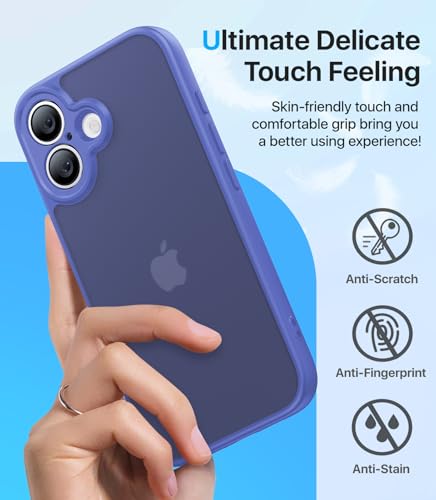 Coque antichoc iPhone 16 fine et translucide pour protéger des chutes lourdes - 5