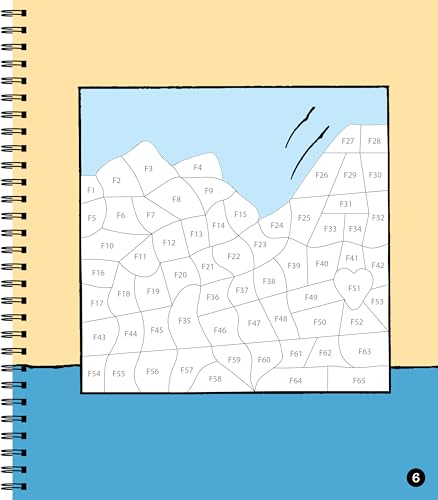 Brain Games - Sticker by Number: Snoopy (Officially Licensed Peanuts Product) Spiral-bound – January 15, 2026 - Image 6