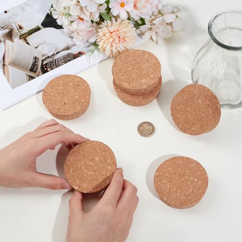 Bouchons de bocaux en bois pour décoration de table de mariage chic - 4