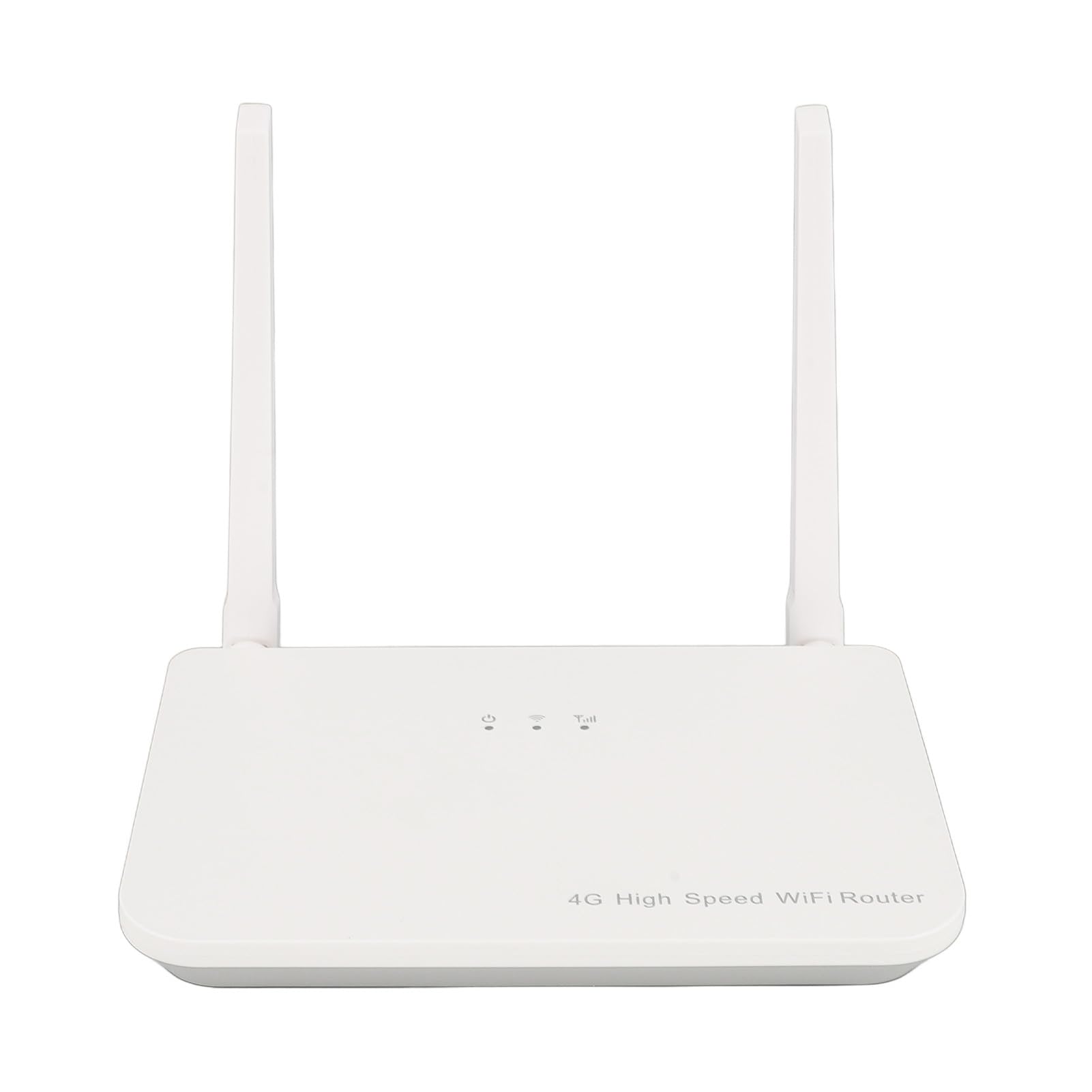 Router 4G LTE con Slot per Scheda SIM, Router Hotspot WiFi Mobile da 300 Mbps con Porte LAN WAN e 2 Antenne, Supporta 32 Utenti, per Ufficio Domestico (Spina europea)