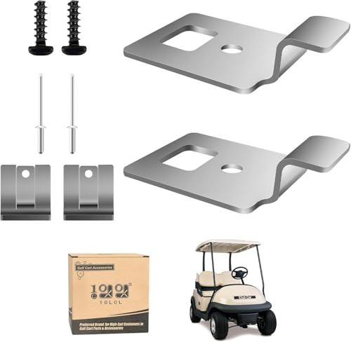 10L0L Golf Cart Seat Hinge Plate Compatible with Club Car Precedent (2004+)