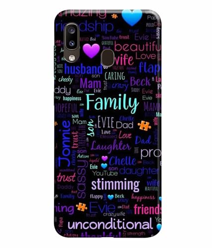 Image of Printed Hard Back Case Cover & Compatible for Samsung Galaxy A20 / Samsung A30 / Samsung M10S | Motivation Inspired Quotes (Multicolor) - D1208