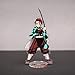 Produktbild GOTH Perhk Anime Demon Slayer Stehend Figur, Anime Kawaii Acryl Schreibtisch Ständer Miniatur Actionfigur für Heimbüro Deko, Anime Fans - Kamado Tanjirou, Normal
