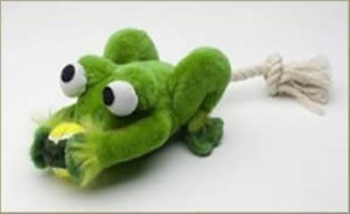 Booda Triple Play Medium Dog Toy, Frog #TOP25