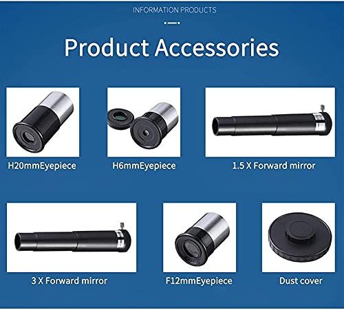 QHYTL mit Stativ und Stativ-Handyzubehör, astronomisches Teleskop mit und wasserdicht, 30070 4K 70 mm Super-Tele… – Bild 7