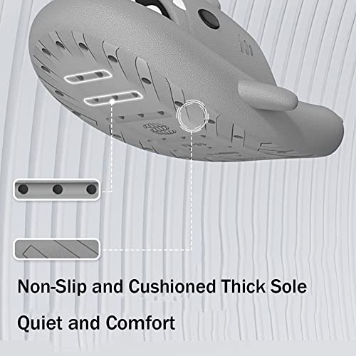 Zhentao Cloud Shark Slides Boys Cute Cartoon Shark Slides Slippers Shark Slides Kids Unisex Kid Anti-Slip Slippers Summer Lightweight Sandals Open Toe Slides Summer #TOP2
