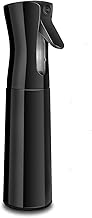Hair Spray Bottle Continuous Water Mister for Curly Hair Empty Fine Mist Salon Spray Bottle Water Mist Trigger Sprayer for Taming Hair in Morning, Hair styling, Plants Cleaning-(1 Pcs)