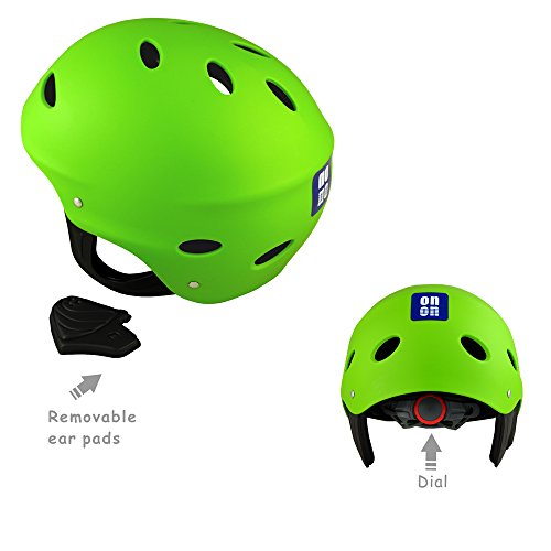 Image of Tontron Adult Kayaking Wakeboarding Waterskiing Whitewater Helmet