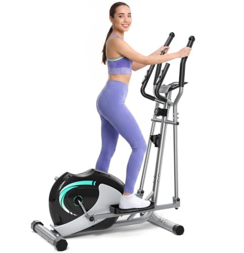 Image of Dripex Elliptical Exercise Machine, Ultra Quiet Magnetic Trainer for Home