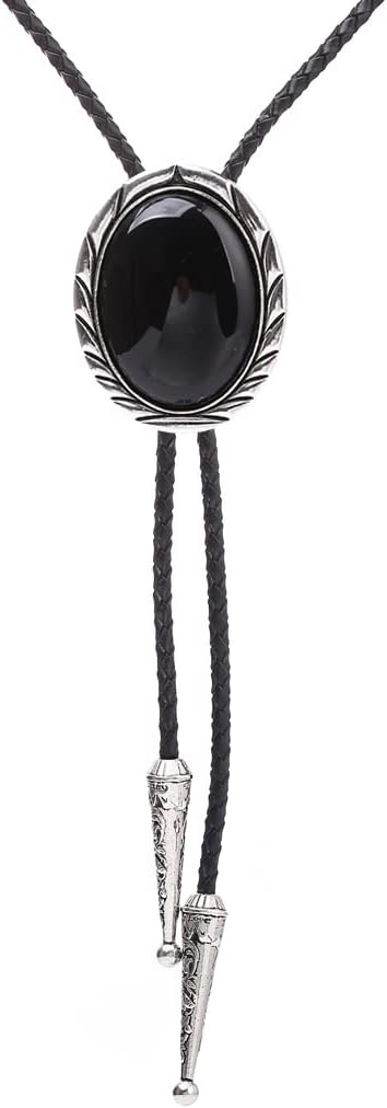 HUABOLA CALYN Bolo tie for Men- Unique Luminous Stone Native American White 3D Scorpion Animal Bolo ties Handmade - Image 3