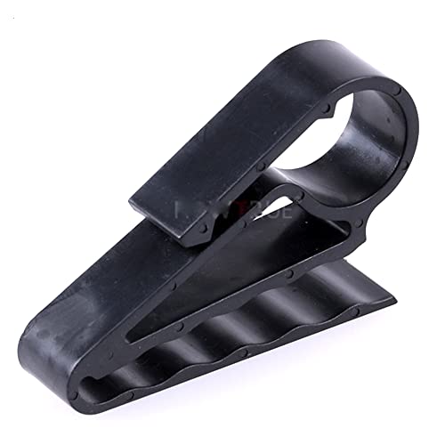 Chiloskit Pack of 6 Cigar Stand Holder Minder Clip Clamp Golf Cart Boat (Black) - Image 4