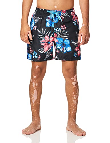 Image of Kanu Surf Men's Big Viper Extended Size Stripe Swim Trunk