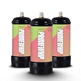 Prime Whip 320G Watermelon - Professional Culinary Cream Charger - Food-Use Ready for Any Whipped Cream Dispenser - (3 Cylinders)