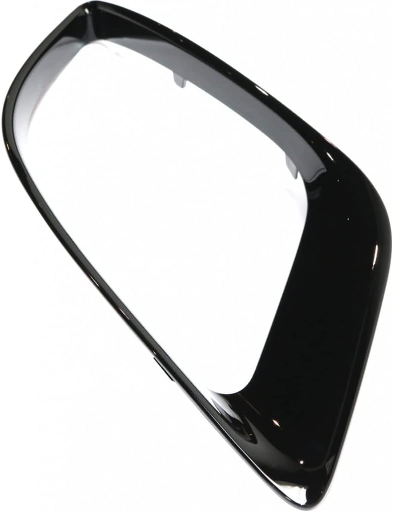 For Dodge Durango 2014-2020 Fog Light Bezel Driver and Passenger Side | Pair | Painted Black | Plastic | Front | Replacement For CH1038162, CH1039162 | 191275117521, 191275117569