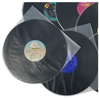 Vinyl Record Anti-Static Inner Sleeves – Premium 12 inch Round Bottom Covers 50 LP 33 rpm Anti-Static Protective Jackets for you Precious Collection - Les Beatles, Paul McCartney, John Lennon, RIngo Starr, George Harrison