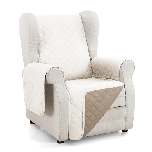 Martina Home Cubre Sofá Ámbar 1 Plaza/Relax Lino/Cuero