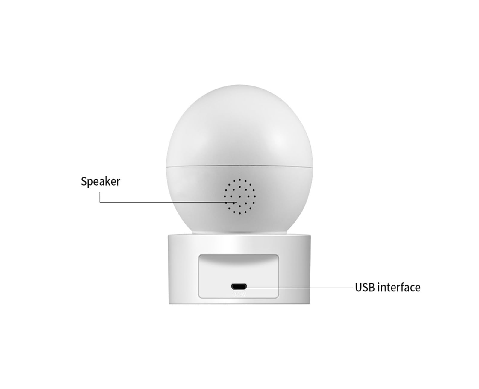 Sistema di Allarme di Sicurezza Domestica, Smart Alarm 1080P Telecamera Domestica di Sorveglianza Sicurezza IP Wireless con Controllo for Il Allarme Domestico(1080P ADD 64G Card)