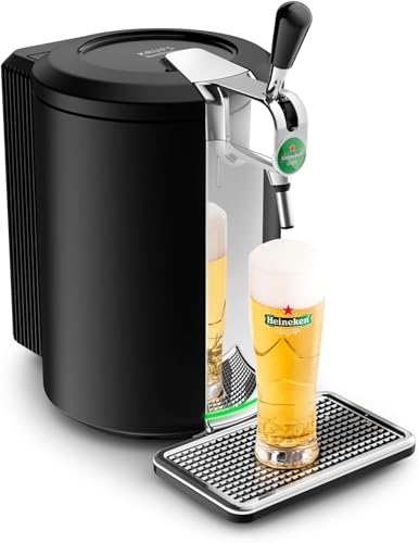 Krups Beertender Machine bière pression, Fûts de 5 L, Marques du groupe Heineken, Témoin...