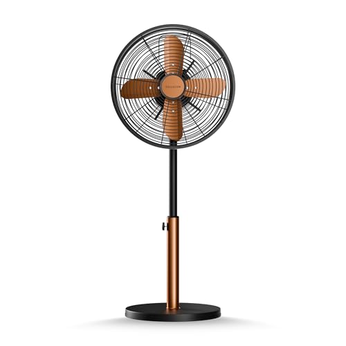 Image of CELLECOR ClassicFlow CPF124L Pedestal Fan |1300RPM | 4 Blades | 350mm Sweep